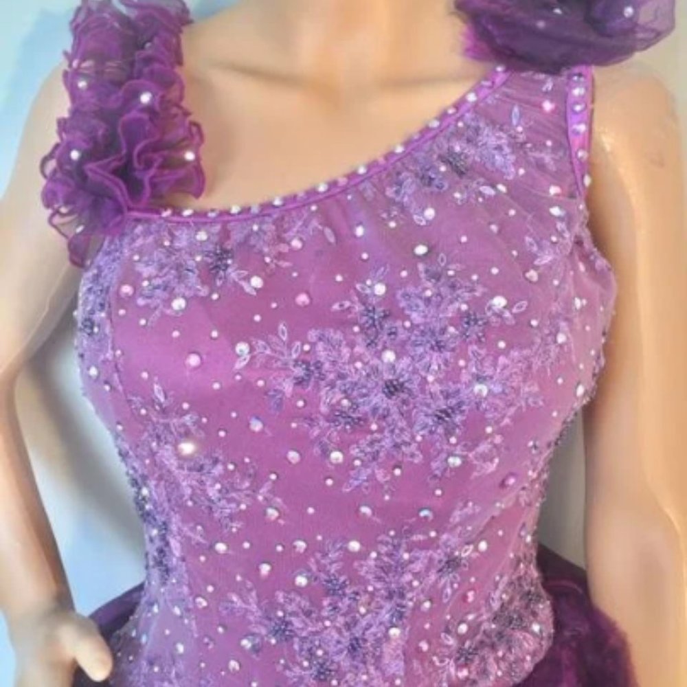 Purple Custom Dance Costume